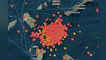 9 000 земетресения са регистрирани край Санторини за седмица